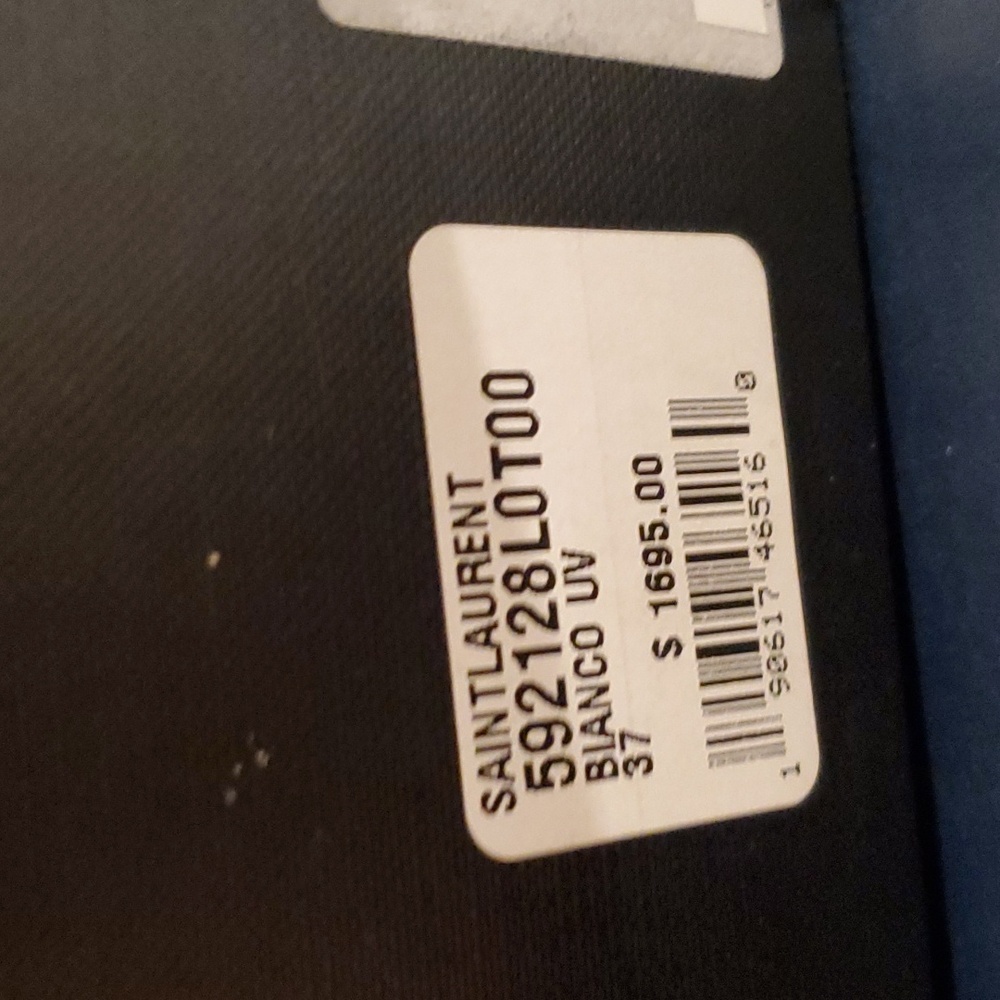 Sz 37 NIB $1695 Saint Laurent boots - Picture 7 of 8